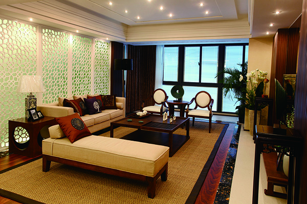 新中式會舍裝修設(shè)計圖，書香門第