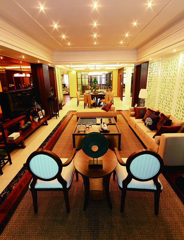 新中式會(huì)舍裝修設(shè)計(jì)圖，書香門第