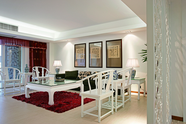 星河灣，新中式會舍裝修設(shè)計(jì)