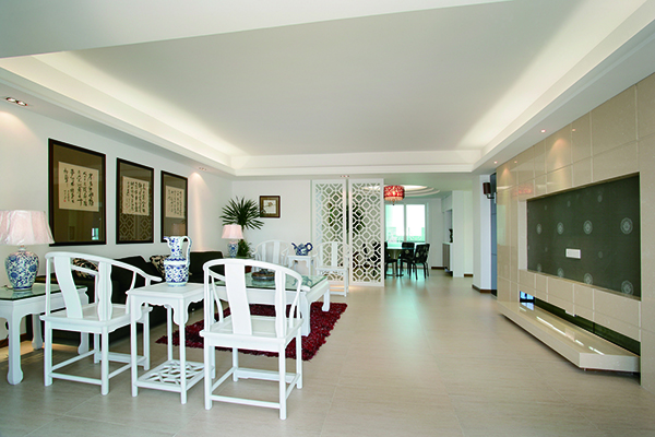 星河灣，新中式會舍裝修設(shè)計(jì)