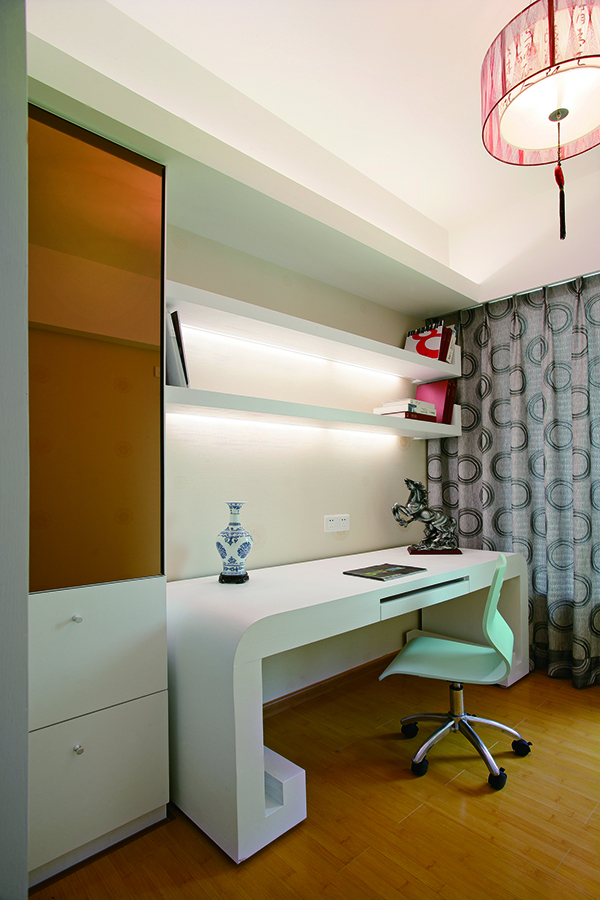 星河灣，新中式會舍裝修設計