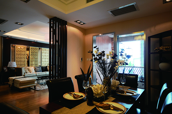 新中式會舍裝修設(shè)計，水悅逸品