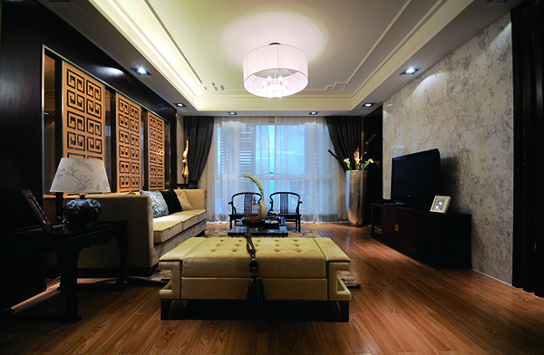 新中式會舍裝修設(shè)計，水悅逸品