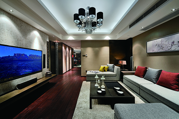 融僑華府，新中式會舍裝修設計