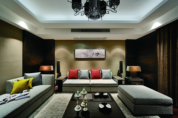 融僑華府，新中式會舍裝修設計