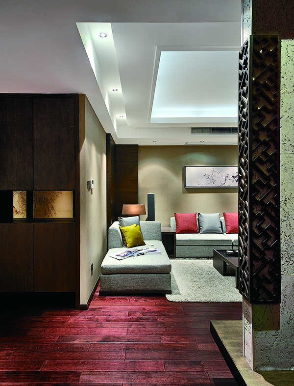 融僑華府，新中式會舍裝修設計