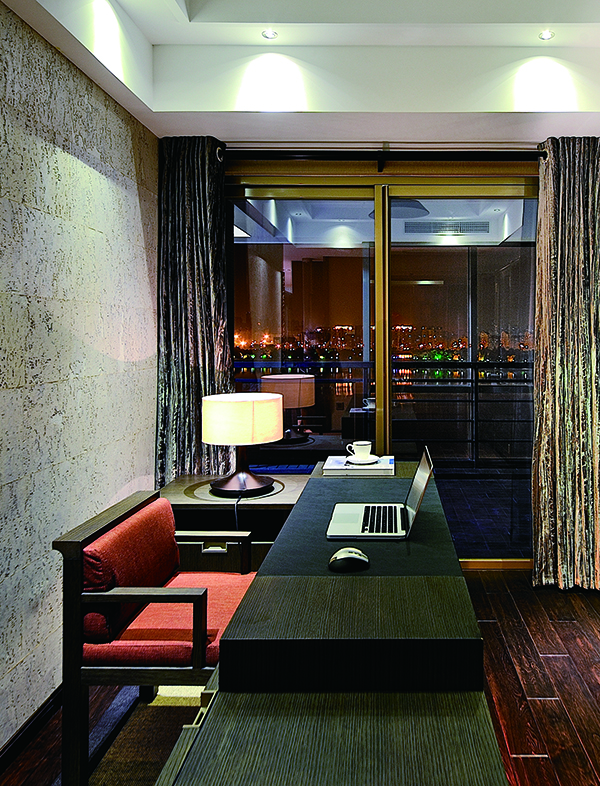 融僑華府，新中式會舍裝修設計