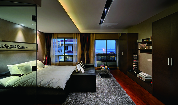 名城港灣，簡約風(fēng)新中式別墅裝修設(shè)計