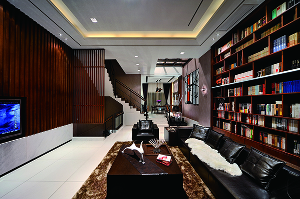 名城港灣，簡(jiǎn)約風(fēng)新中式別墅裝修設(shè)計(jì)