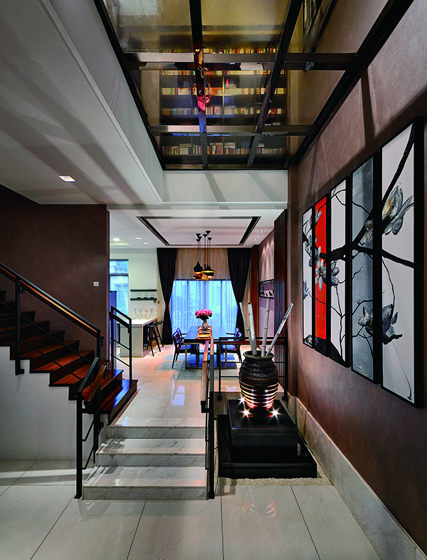 名城港灣，簡約風(fēng)新中式別墅裝修設(shè)計(jì)