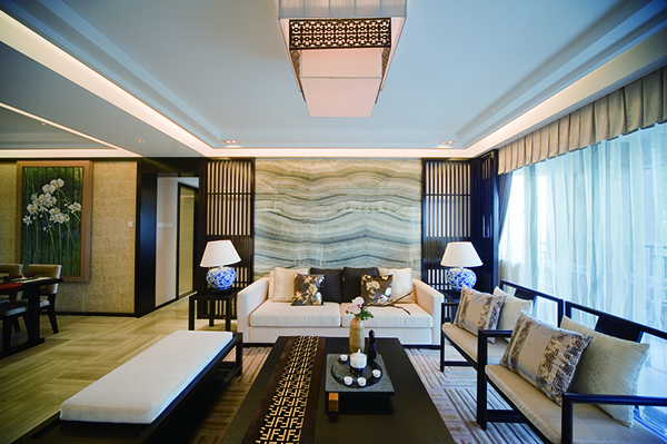 西江花園，新中式簡(jiǎn)約別墅裝修設(shè)計(jì)