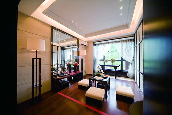 西江花園，新中式簡(jiǎn)約別墅裝修設(shè)計(jì)