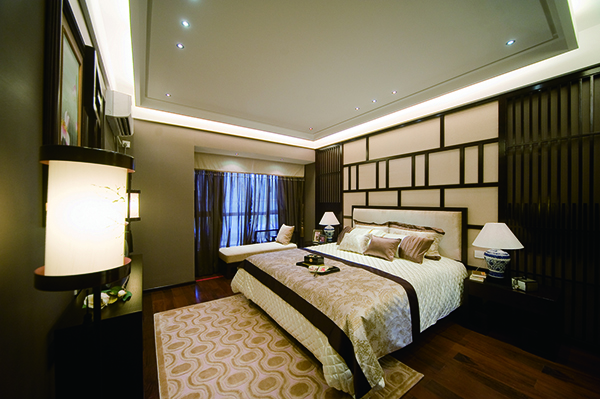 西江花園，新中式簡(jiǎn)約別墅裝修設(shè)計(jì)