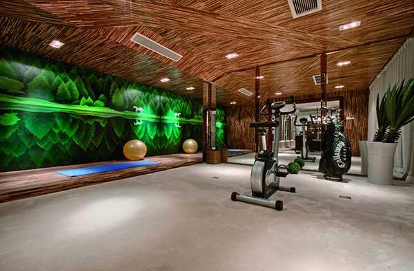 高爾夫別墅，新中式裝修別墅