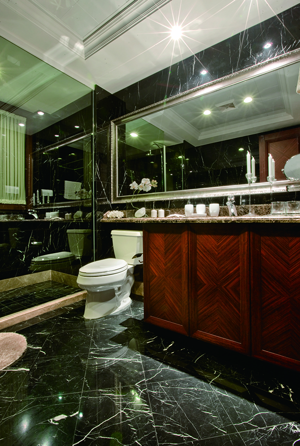 高爾夫別墅，新中式裝修別墅