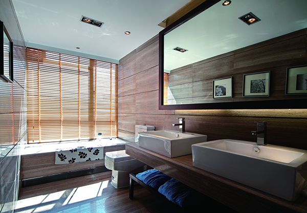 新中式別墅裝修，天邑灣樣板圖