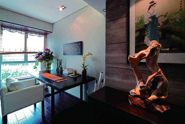 新中式別墅裝修，天邑灣樣板圖