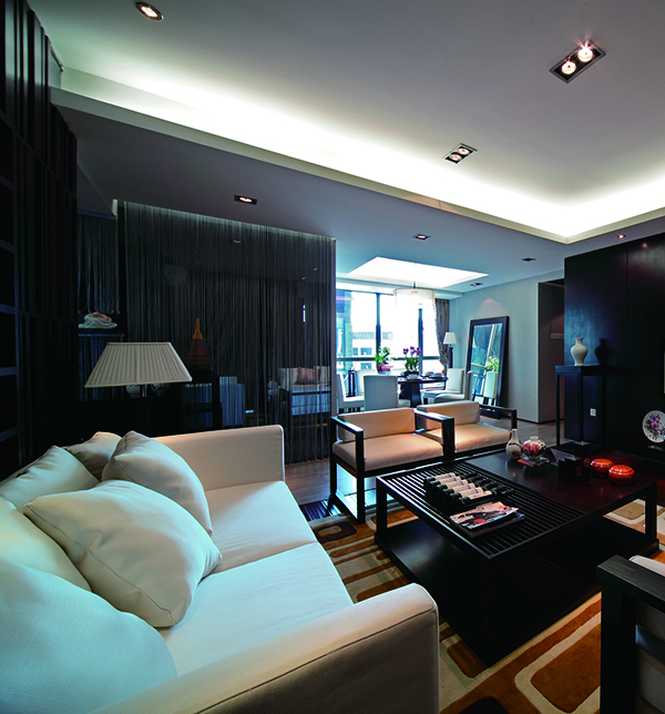 新中式別墅裝修，天邑灣樣板圖