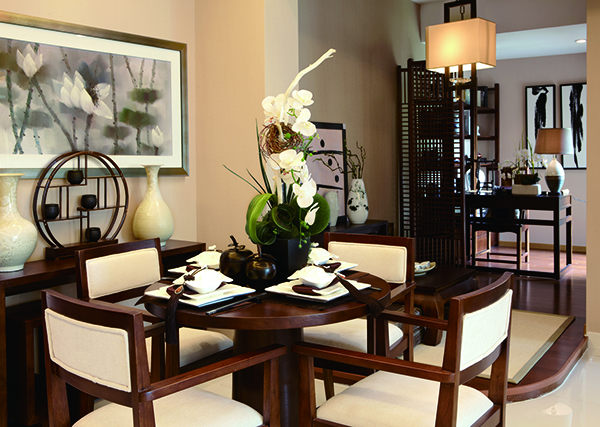 豐泰城，簡(jiǎn)約新中式別墅裝修