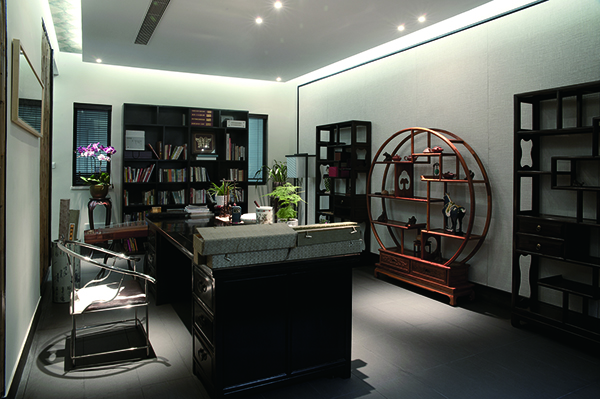 華發(fā)新城，新中式別墅簡(jiǎn)約風(fēng)裝修設(shè)計(jì)