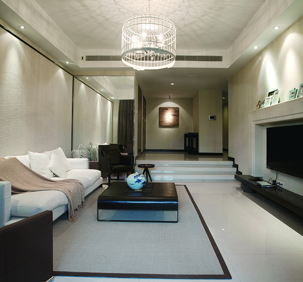 華發(fā)新城，新中式別墅簡約風(fēng)裝修設(shè)計(jì)