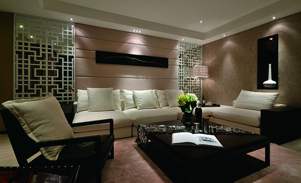 金域中央，簡約式新中式裝修設計