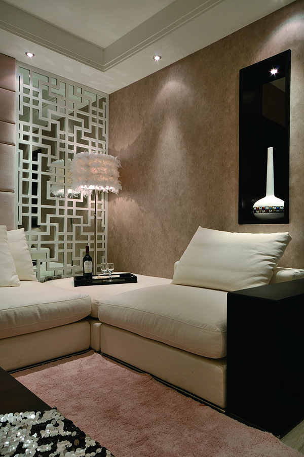 金域中央，簡約式新中式裝修設計