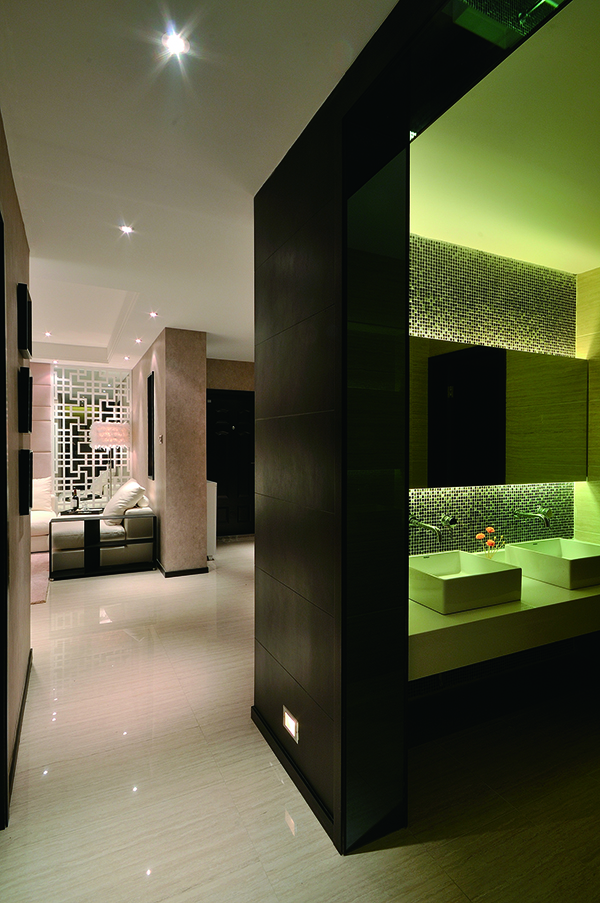 金域中央，簡約式新中式裝修設計