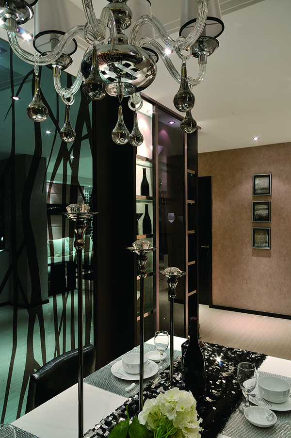 金域中央，簡約式新中式裝修設計