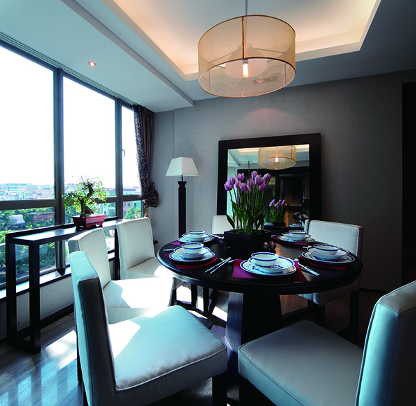 珠光，新中式會舍裝修設計