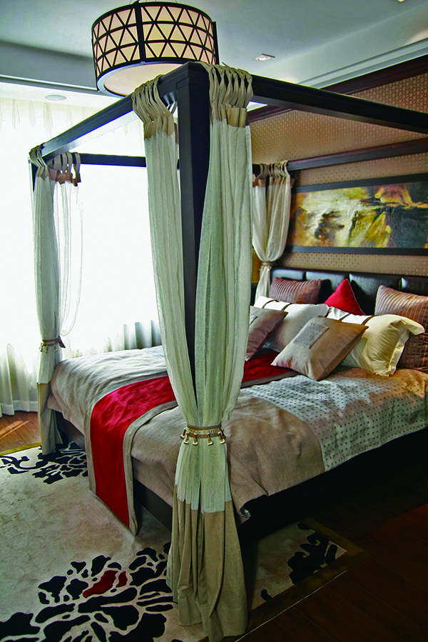 悅湖，新中式裝修設(shè)計會舍裝修