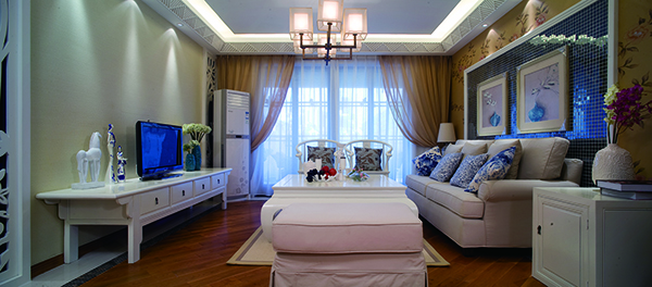 會舍裝修設(shè)計新中式裝修設(shè)計，金色港灣