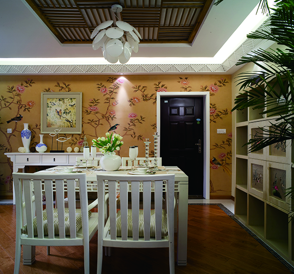 會(huì)舍裝修設(shè)計(jì)新中式裝修設(shè)計(jì)，金色港灣