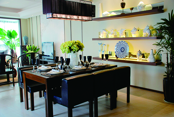 新中式會舍裝修設(shè)計圖，泰富