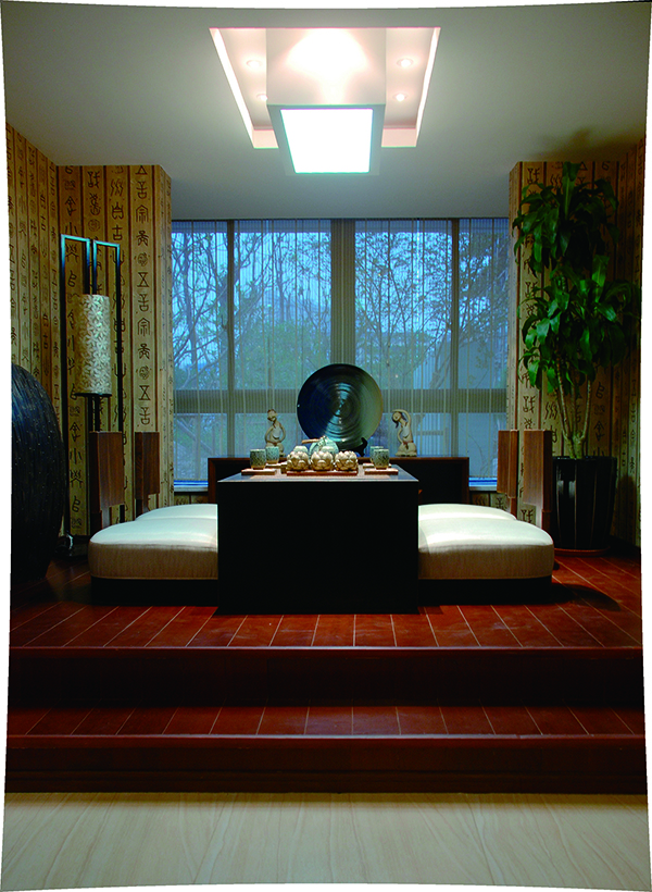 新中式會舍裝修設(shè)計圖，泰富