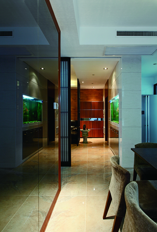 新中式裝修設計，游走