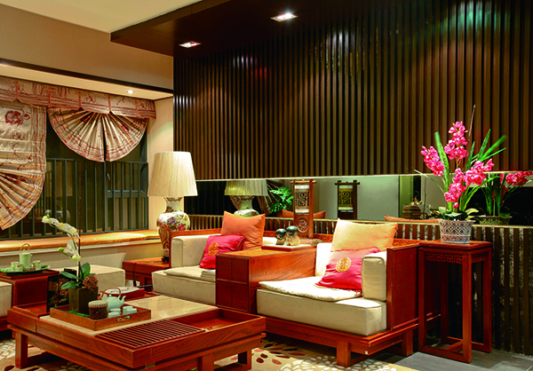 中源名苑，會舍新中式裝修設(shè)計