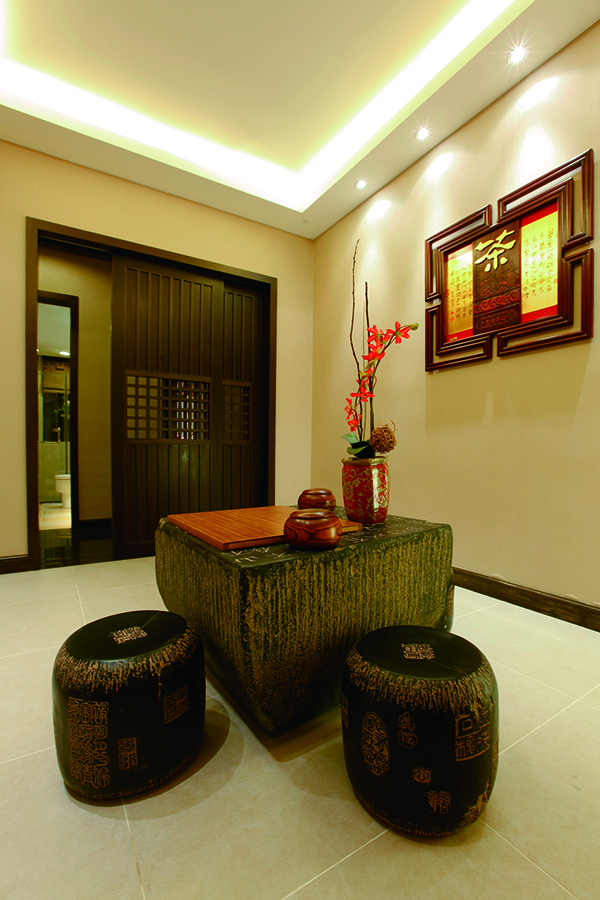 中源名苑，會舍新中式裝修設(shè)計