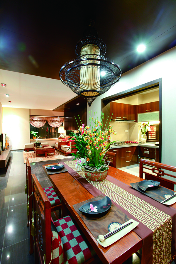 中源名苑，會舍新中式裝修設(shè)計(jì)