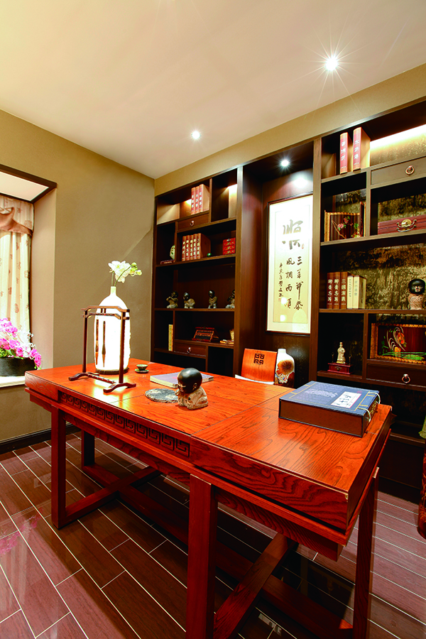 中源名苑，會舍新中式裝修設(shè)計