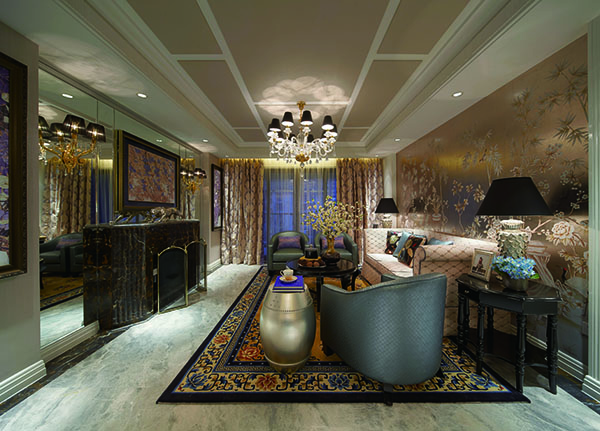 新中式會(huì)舍裝修設(shè)計(jì)，紫晶山