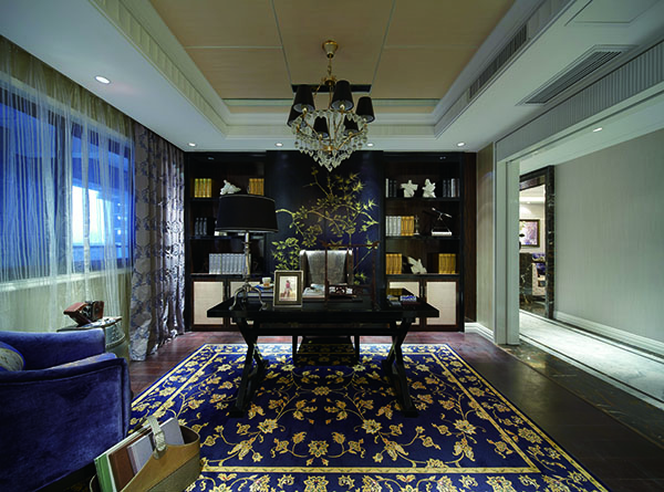 新中式會舍裝修設計，紫晶山