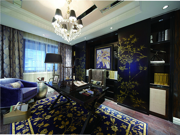 新中式會(huì)舍裝修設(shè)計(jì)，紫晶山