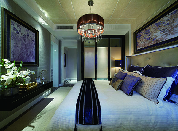 新中式會舍裝修設計，紫晶山