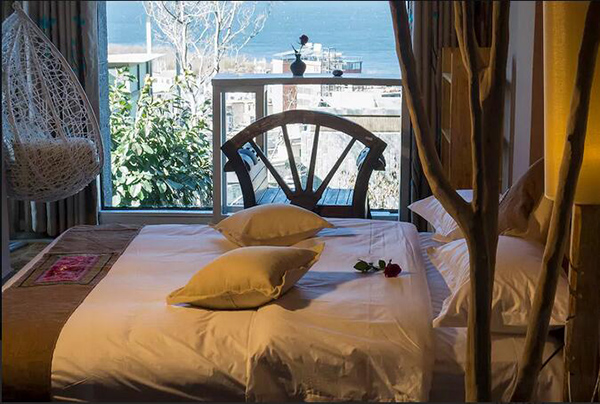 夕照海景房，云南大理民宿