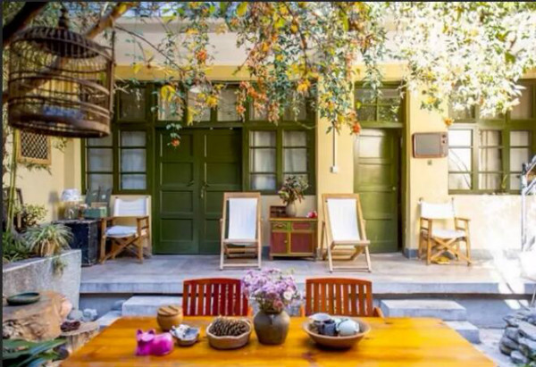 蒼山腳下的民宿，古城內(nèi)貓三家清靜四合小院民