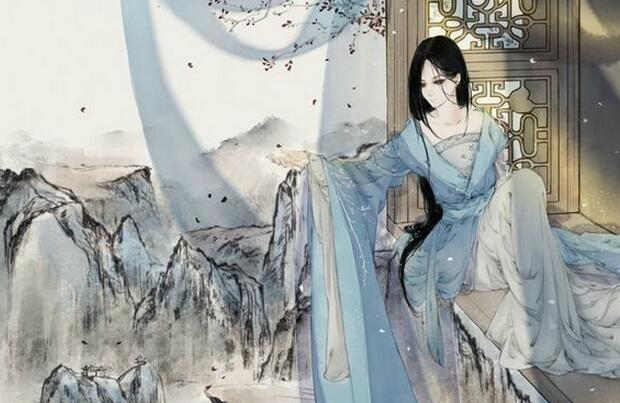 古風女子圖片，女子大圖