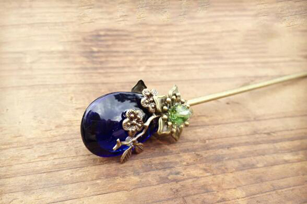 大水滴古典家佳樂(lè)文學(xué)盤發(fā)發(fā)簪單簪