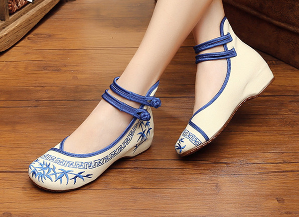 漢服鞋民族風繡花鞋