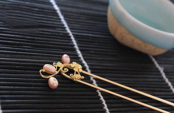 家佳樂(lè)文學(xué)發(fā)簪  珍珠發(fā)簪發(fā)釵